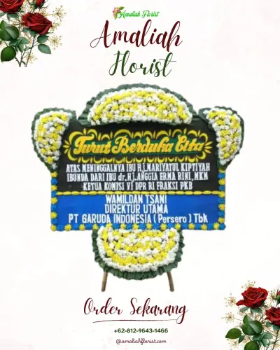 Papan Bunga Duka kebumen