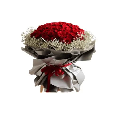 hand buket bunga kebumen