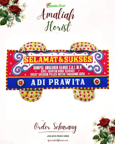 Karangan Bunga Ucapan Selamat kebumen