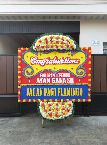 Papan Bunga Opening